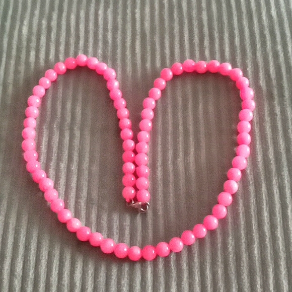 BURMESE PINK JADE, MULTI GEM ELEPHANT ENHANCER BEAD NECKLACE - Picture 4 of 5